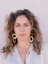 Cargar imagen en el visor de la galería, PENDIENTES IVANA ORO