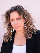 Cargar imagen en el visor de la galería, PENDIENTES IVANA PLATA