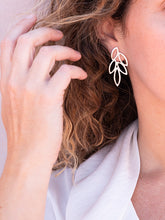 Cargar imagen en el visor de la galería, PENDIENTES DUNA PLATA
