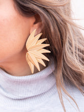 Cargar imagen en el visor de la galería, PENDIENTES CECILIA ORO