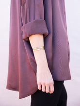 Cargar imagen en el visor de la galería, BRAZALETE BRIANA ACERO INOXIDABLE