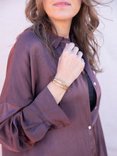 Cargar imagen en el visor de la galería, BRAZALETE BRIANA ACERO INOXIDABLE