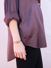 Cargar imagen en el visor de la galería, BRAZALETE BRIANA ACERO INOXIDABLE