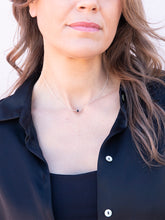 Cargar imagen en el visor de la galería, COLLAR OLGA PLATA NEGRO