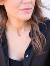 Cargar imagen en el visor de la galería, COLLAR OLGA PLATA NEGRO