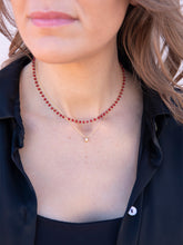 Cargar imagen en el visor de la galería, COLLAR MIA GRANATE DOBLE