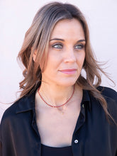 Cargar imagen en el visor de la galería, COLLAR MIA GRANATE DOBLE