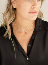 Cargar imagen en el visor de la galería, COLLAR MIA BLANCO DOBLE