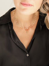 Cargar imagen en el visor de la galería, COLLAR MIA BLANCO DOBLE