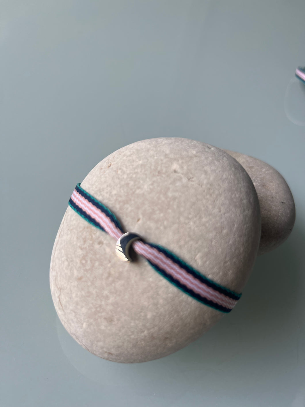 PULSERA CALISTA LUNA PLATA