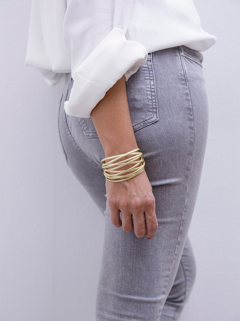 BRAZALETE ALMUDENA ORO GRANDE